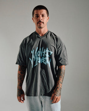 T-Shirt Jersey Oversized - Honor Gray Washed