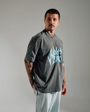 T-Shirt Jersey Oversized - Honor Gray Washed