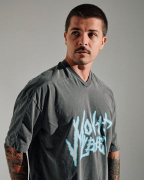 T-Shirt Jersey Oversized - Honor Gray Washed