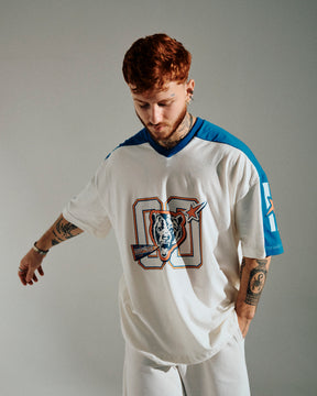 T-Shirt Jersey Oversized - Polar Off White