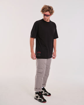 T-Shirt Oversized Live - Black