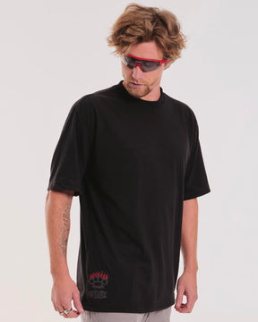T-Shirt Oversized Live - Black