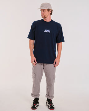 T-Shirt Oversized Dice - Navy