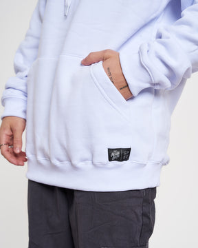 Sweatshirt Kangaroo Hooded - China White