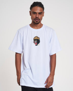 T-Shirt Regular Printed - Panther White