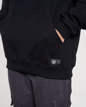 Sweatshirt Kangaroo Hooded - Get Rich Black