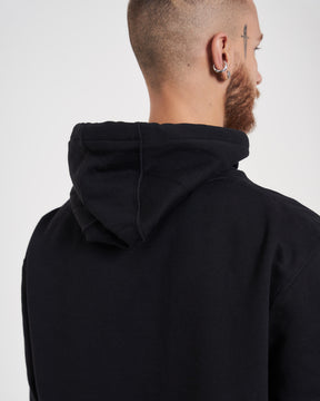Sweatshirt Kangaroo Hooded - Panther Black
