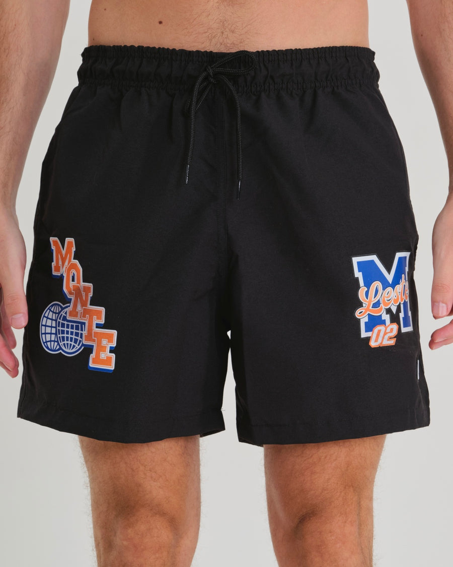 Shorts Water Wave - 02 Black