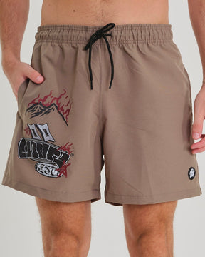 Shorts Water Wave - Fire Kaki