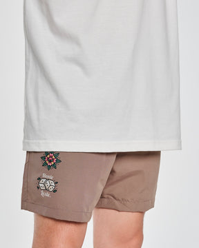Shorts Water Wave - Skull Kaki