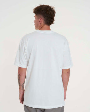 T-Shirt Oversized Printed Essenciais Zero - Off White