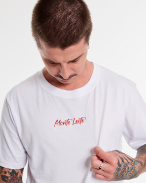 T-Shirt Regular Printed - Thrown White