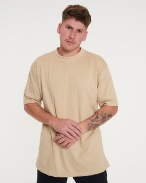 T-Shirt Oversized Printed Champs - Off White