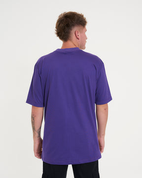 T-Shirt Oversized Printed Lighter - Purple
