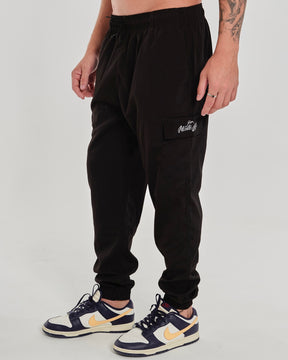 Pants Cargo Elastic - Black