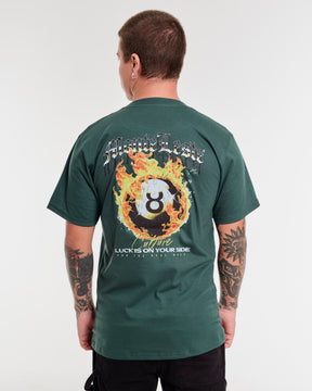 T-Shirt Regular Printed - Luck Green Forest