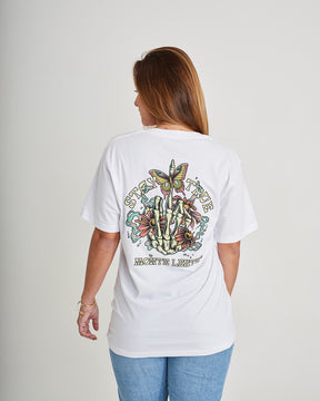 T-Shirt Regular Printed - True White