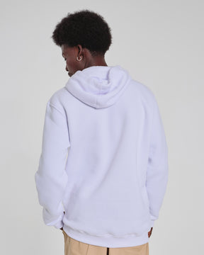 Sweatshirt Kangaroo Hooded - Worldwide White