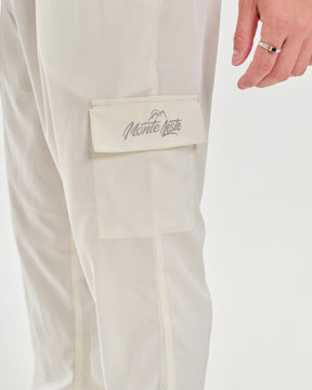 Elastic Cargo Pants - Off White