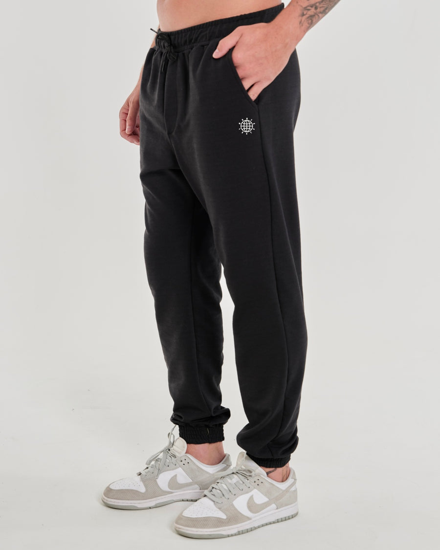 Sweatpants Elastic - Black