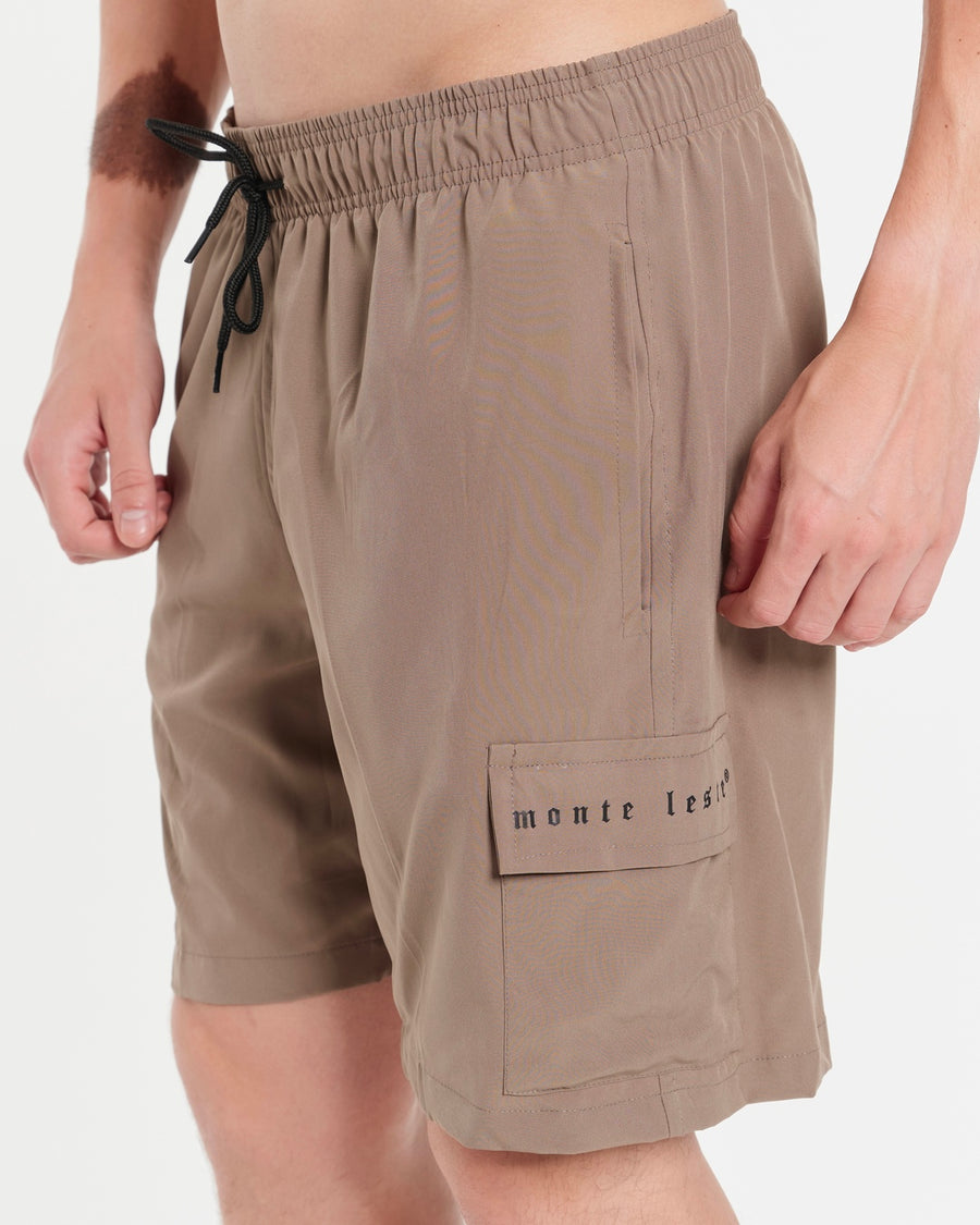 Shorts Cargo Elastic - Kaki