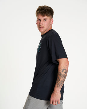 T-Shirt Regular Printed - Global Black