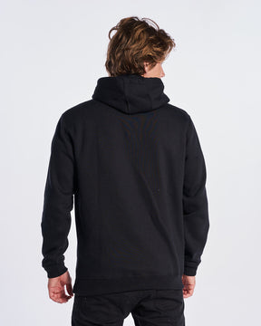 Sweatshirt Kangaroo Hooded - Fire Money Black