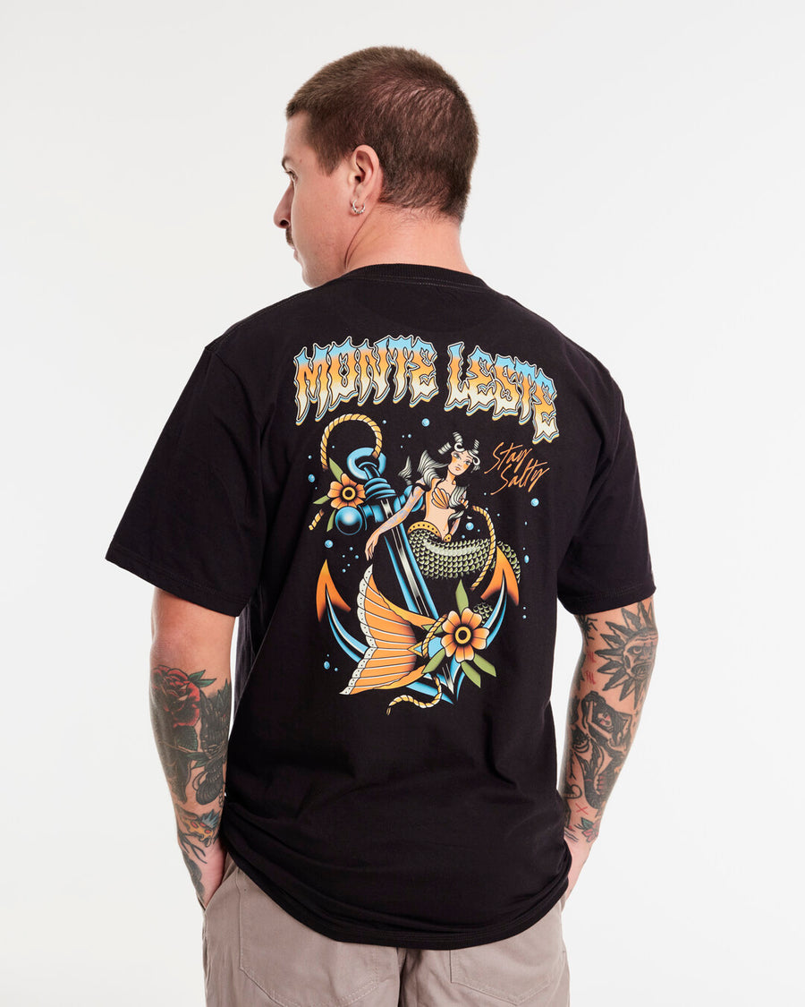 Printed Regular T-Shirt - Maid Black
