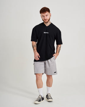 Oversized Jersey T-Shirt - Classic Black