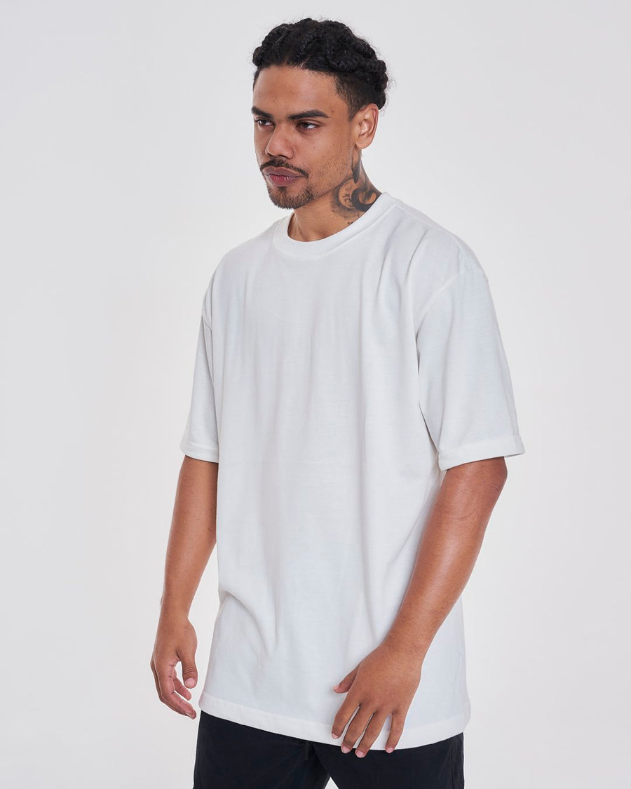 Plain Oversized T-shirt - Off White