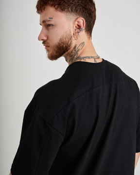 Oversized Jersey T-Shirt - Classic Black