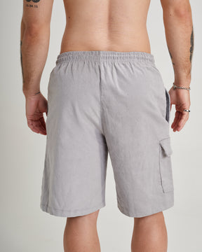 Shorts Corduroy Cargo - Nardo
