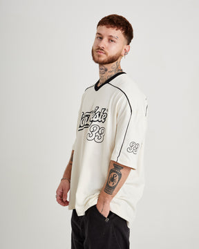 T-Shirt Jersey Oversized - 33 Off White