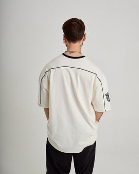 T-Shirt Jersey Oversized - 33 Off White