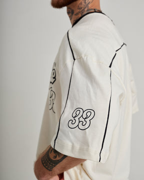 T-Shirt Jersey Oversized - 33 Off White