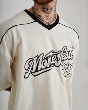 T-Shirt Jersey Oversized - 33 Off White
