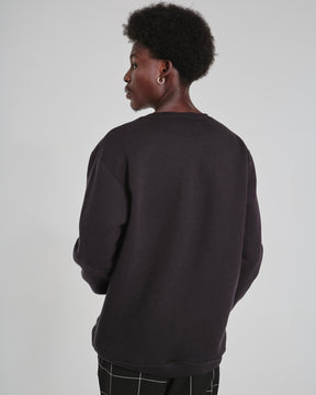 Pullover Sweatshirt Crew Neck - Lighter Black