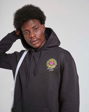 Sweatshirt Kangaroo Hooded - Good Life Black