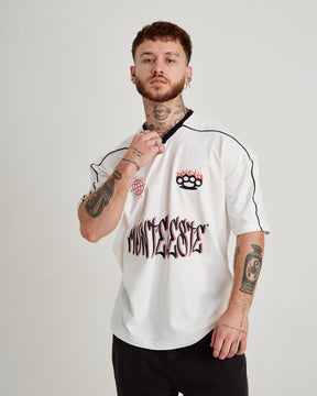 T-Shirt Jersey Oversized - 30 Off White