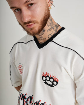 T-Shirt Jersey Oversized - 30 Off White