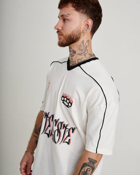 T-Shirt Jersey Oversized - 30 Off White