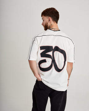 T-Shirt Jersey Oversized - 30 Off White