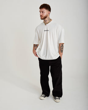 T-Shirt Jersey Oversized - Classic Off White