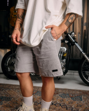 Shorts Corduroy Cargo - Nardo