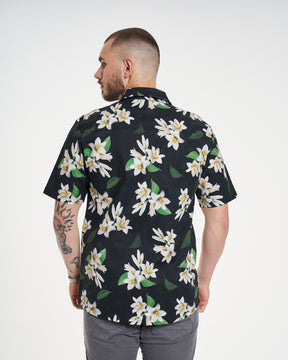 Camisa Casual Elastic Printed - Floral