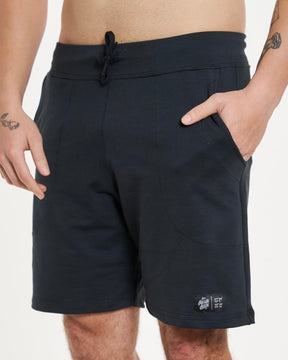 Shorts de Sweatshirt Elastic - Black