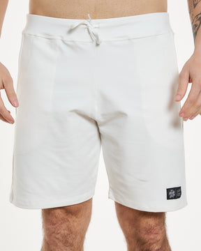 Shorts de Sweatshirt Elastic - Off White