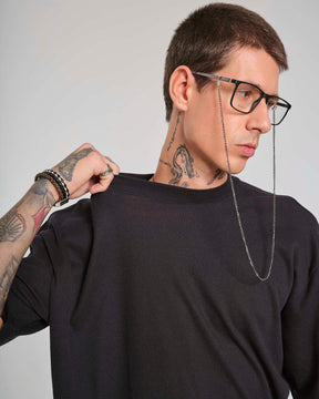 T-Shirt Oversized Under - Black