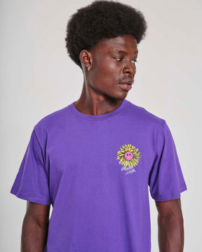 T-Shirt Regular Printed - Good Life Purple