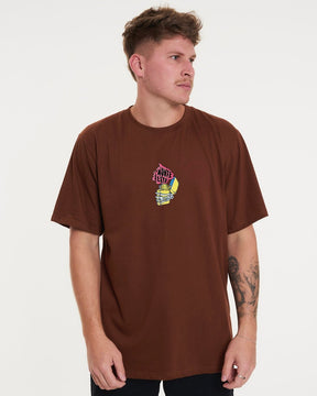 T-Shirt Regular Printed - Lighter Brown